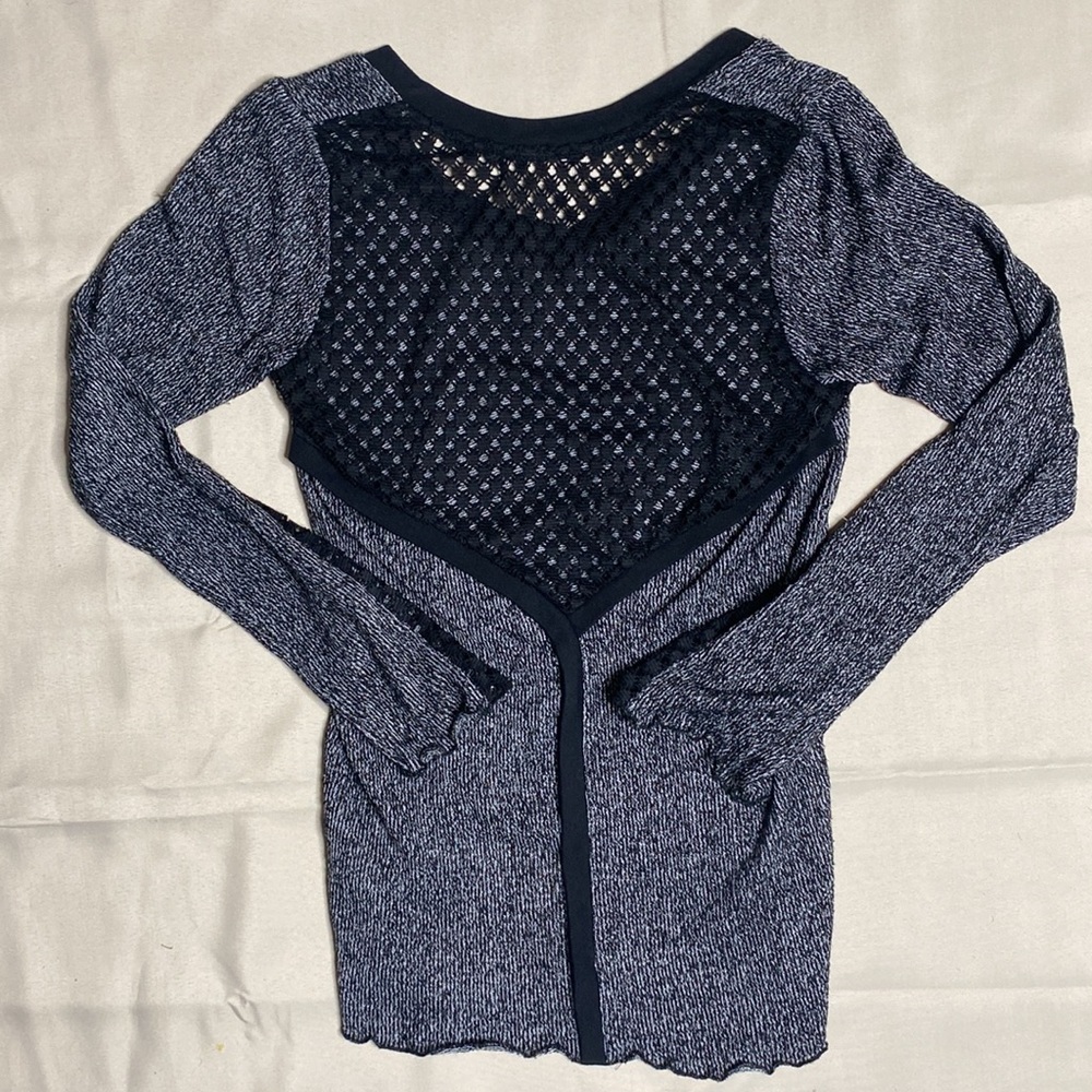 Scrapbook Black And Gray V-neck Sweater